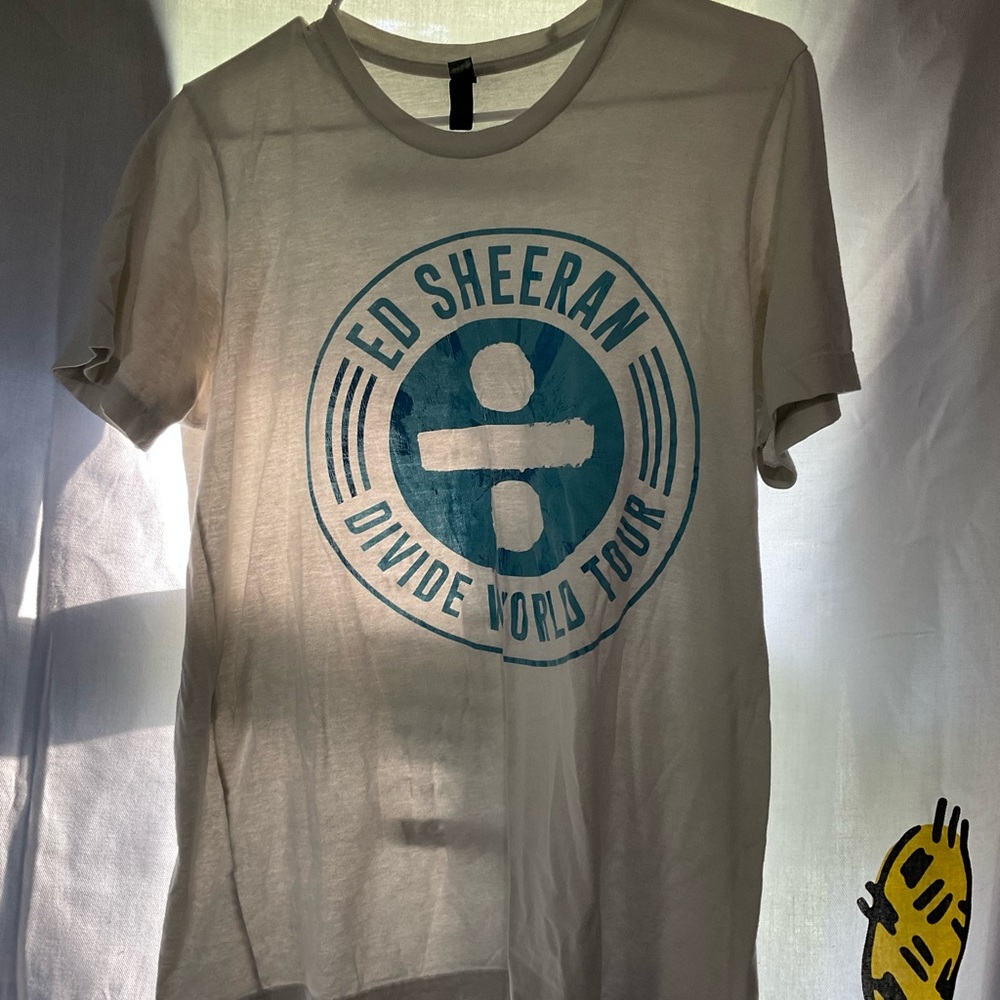Ed Sheeran Divided World Tour Shirt